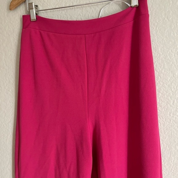 Pink Wide-Leg High Waist Trouser Pant NWOT - Picture 4 of 7